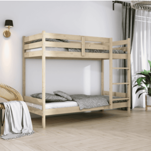 Elvisia Poschodová posteľ AVA s roštom | borovica 90 x 200 cm vyobraziť