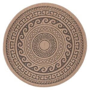 Vonkajší okrúhly kobere Béžová, P: 160cm vyobraziť