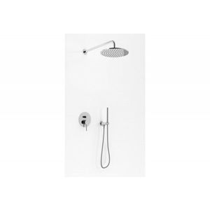 KOHLMAN KOHLMAN - sprchový set s 20 cm hlavovou sprchou, vyústením a ručnou sprchou QW210AR20 vyobraziť
