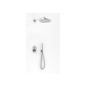 KOHLMAN KOHLMAN - sprchový set so 40cm hlavovou sprchou, vyústením a ručnou sprchou QW210BR40 vyobraziť