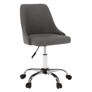 Kancelárska stolička, sivá/chróm, EDIZ vyobraziť