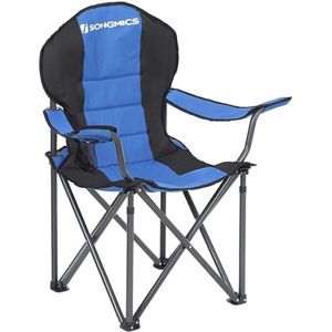 Campingová skládací židle Kemi modro-černá vyobraziť