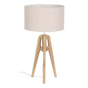 Krémová stolová lampa s textilným tienidlom (výška 67 cm) – Ixia vyobraziť