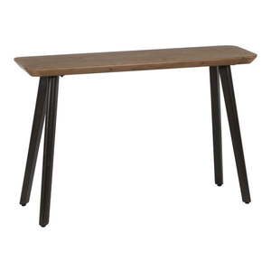 Hnedý konzolový stolík z jedlového dreva 33x120 cm Paul – Ixia vyobraziť