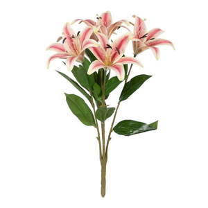 Umelá kvetina (výška 58 cm) Lily – Ixia vyobraziť