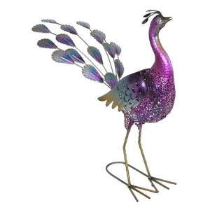Kovová záhradná dekorácia Peacock – Garden Pleasure vyobraziť