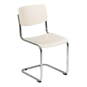 Biele jedálenské stoličky v súprave 4 ks Chrome – Ixia vyobraziť