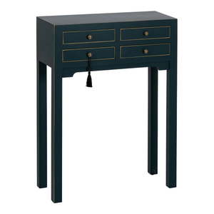 Modrý konzolový stolík 26x63 cm Diana – Ixia vyobraziť