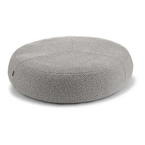 Sivý pelech pre psa z materiálu buklé ø 70 cm Senso Pouffe Pebble S/M – MiaCara vyobraziť