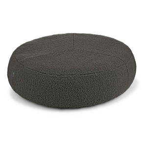 Tmavosivý pelech pre psa z materiálu buklé ø 70 cm Senso Pouffe Graphite S/M – MiaCara vyobraziť