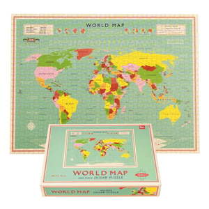 Puzzle (počet dielikov 1000) World Map – Rex London vyobraziť