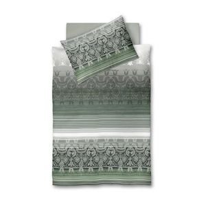POSTEĽNÁ BIELIZEŇ, flanel, biela, svetlosivá, jadeitovozelená, 140/200 cm vyobraziť