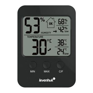 Levenhuk Wezzer BASE L30 Black Thermohygrometer vyobraziť