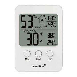 Levenhuk Wezzer BASE L30 White Thermohygrometer vyobraziť