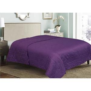 Prikrývka na posteľ Ala/0006/ 160x200 fialový vyobraziť