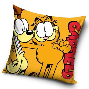 Carbotex Obliečka na vankúšik Garfield a kamarát Odie, 40 x 40 cm vyobraziť