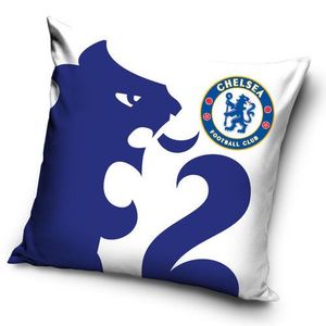 Carbotex Obliečka na vankúšik Chelsea FC Blue Lion, 40 x 40 cm vyobraziť