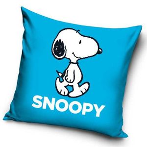 Carbotex Obliečka na vankúšik Snoopy Blue, 40 x 40 cm vyobraziť