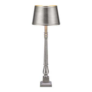 Stolová lampa v matne striebornej farbe s kovovým tienidlom (výška 66 cm) Metallo – Markslöjd vyobraziť