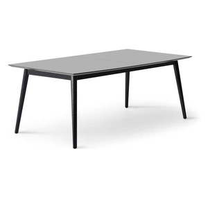 Čierno-antracitový rozkladací jedálenský stôl 100x210 cm Meza – Hammel Furniture vyobraziť