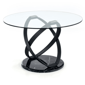 Sconto Jedálenský stôl UPTACU sklo/čierna vyobraziť