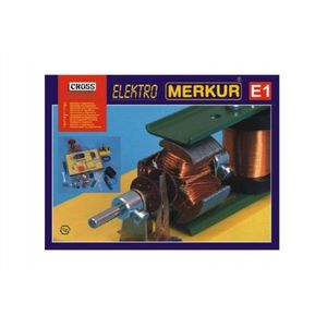 MERKUR E1 Stavebnica elektrina, magnetizmus v krabici 36x28x8cm vyobraziť