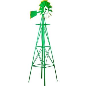 Tuin Veterný mlyn v US štýle - zelená 245 cm vyobraziť
