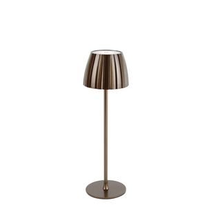 Bronzová stolová lampa s 3-stupňovým stmievaním v Kelvinoch nabíjateľná - Dolce vyobraziť