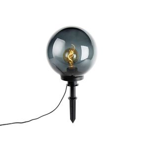 Moderná bodová lampa s hrotmi Dymová 30 cm IP44 - Moshi vyobraziť