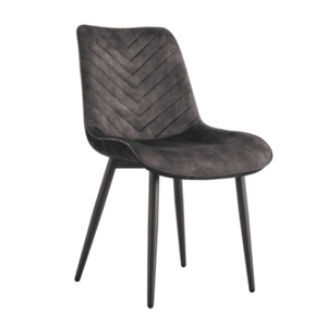 Jedálenská stolička, hnedá/čierna, ZAINA TYP 2 vyobraziť