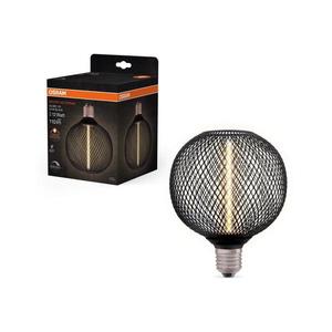 Osram LED Stmievateľná žiarovka DECOR FILAMENT G125 E27/3, 5W/230V 1800K čierna - Osram vyobraziť