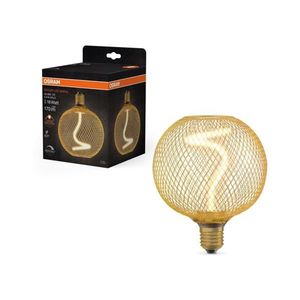 Osram LED Stmievateľná žiarovka DECOR FILAMENT G125 E27/3, 5W/230V 1800K zlatá - Osram vyobraziť