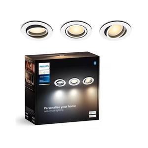 Philips Philips-SADA 3xLED Stmievateľné podhľadové svietidlo Hue MILLISKIN 1xGU10/4, 2W/230 vyobraziť