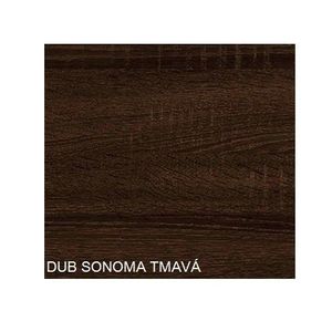 ArtCross Regál VIA 130 | 03 Farba: DUb sonoma tmavá vyobraziť