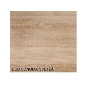 Dub sonoma svetlá / biely mat vyobraziť