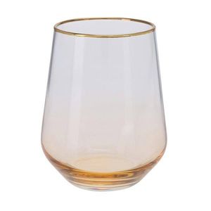 Sklenice Glassouri 425 ml jantarová/čirá vyobraziť