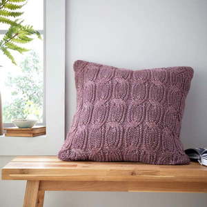 Obliečka na vankúš 45x45 cm Chunky Marl Knit – Catherine Lansfield vyobraziť