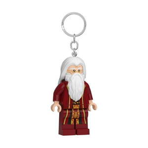 Červená kľúčenka so svietidlom Harry Potter Professor Dumbledore – LEGO® vyobraziť