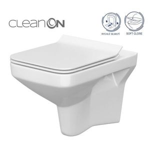 CERSANIT - SET 742 ZÁVESNÁ WC MISA COMO CLEANON so sedadlom DUR ANTI Softclose K701-102 vyobraziť