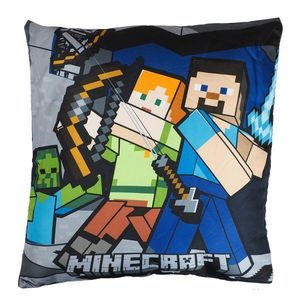 Jerry Fabrics Detský vankúšik s potlačou - Minecraft | 40 x 40 cm vyobraziť