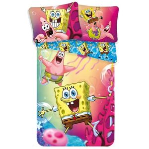 Jerry Fabrics Obliečky Spongebob - Spongebob | 140 x 200 cm / 70 x 90 cm vyobraziť