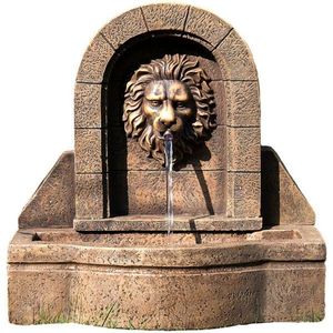Tuin 1411 Záhradná fontána - fontána levia hlava 50 x 54 x 29 cm vyobraziť