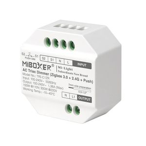 LED Solution Mi-Light MiBoxer ZIGBEE+RF Triakový stmievač pre LED svietidlá 230V TRI-C1ZR vyobraziť