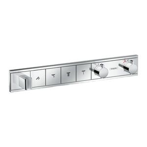 Hansgrohe RainSelect - Termostat pod omietku pre 4 spotrebiče, chróm 15357000 vyobraziť