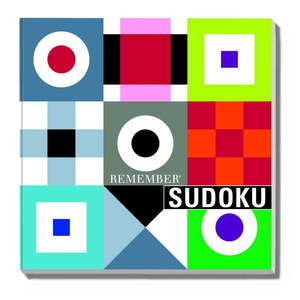 Hlavolam Sudoku – Remember vyobraziť