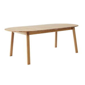 Rozkladací jedálenský stôl z dubového dreva v prírodnej farbe 100x220 cm Amalfi – Hammel Furniture vyobraziť