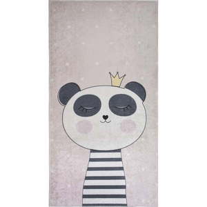 Svetloružový detský koberec 160x230 cm Princess Panda – Vitaus vyobraziť