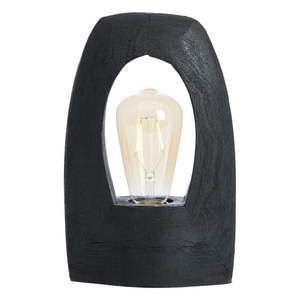 Matne čierna stolová lampa (výška 25 cm) Carini – Light & Living vyobraziť