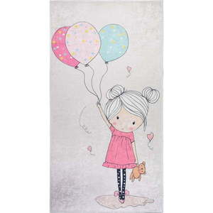 Detský koberček 80x150 cm Happy Balloons – Vitaus vyobraziť