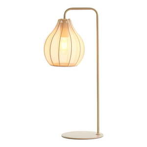 Béžová stolová lampa s textilným tienidlom (výška 60, 5 cm) Elati – Light & Living vyobraziť